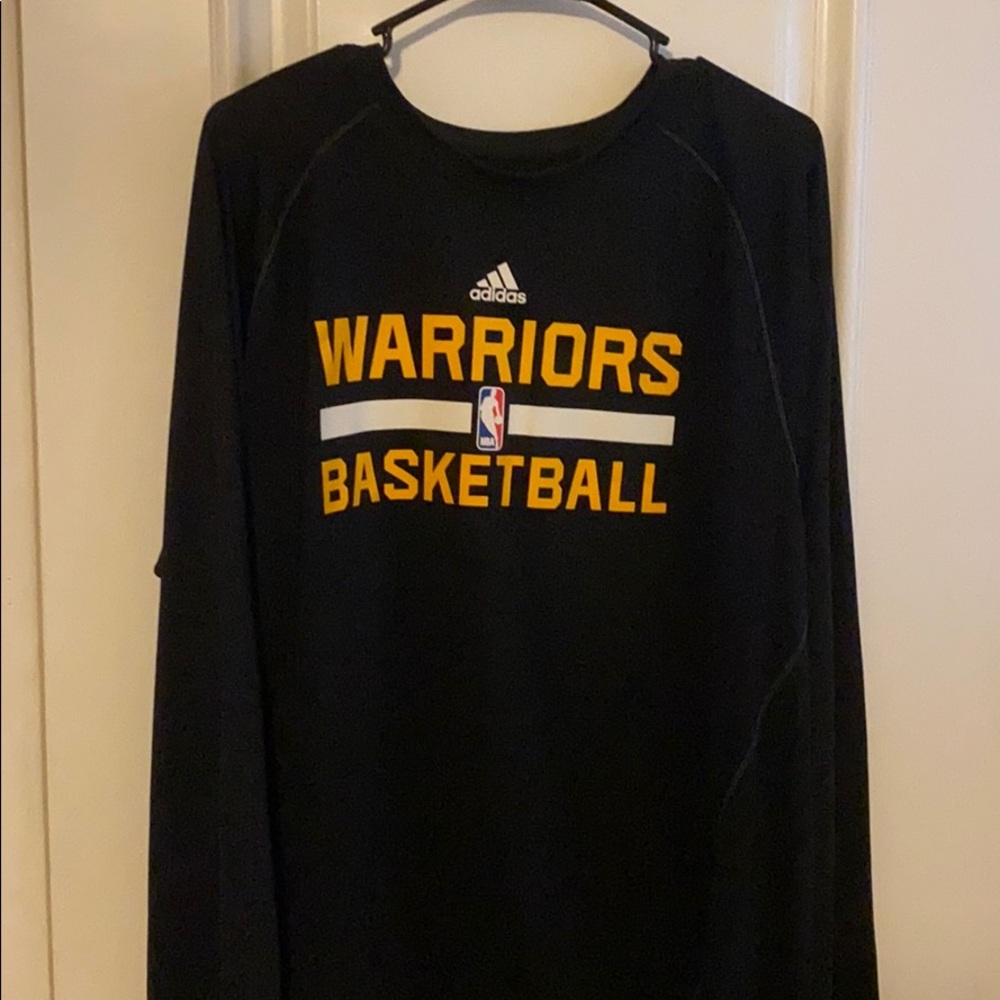 Warriors long sleeve practice shirts